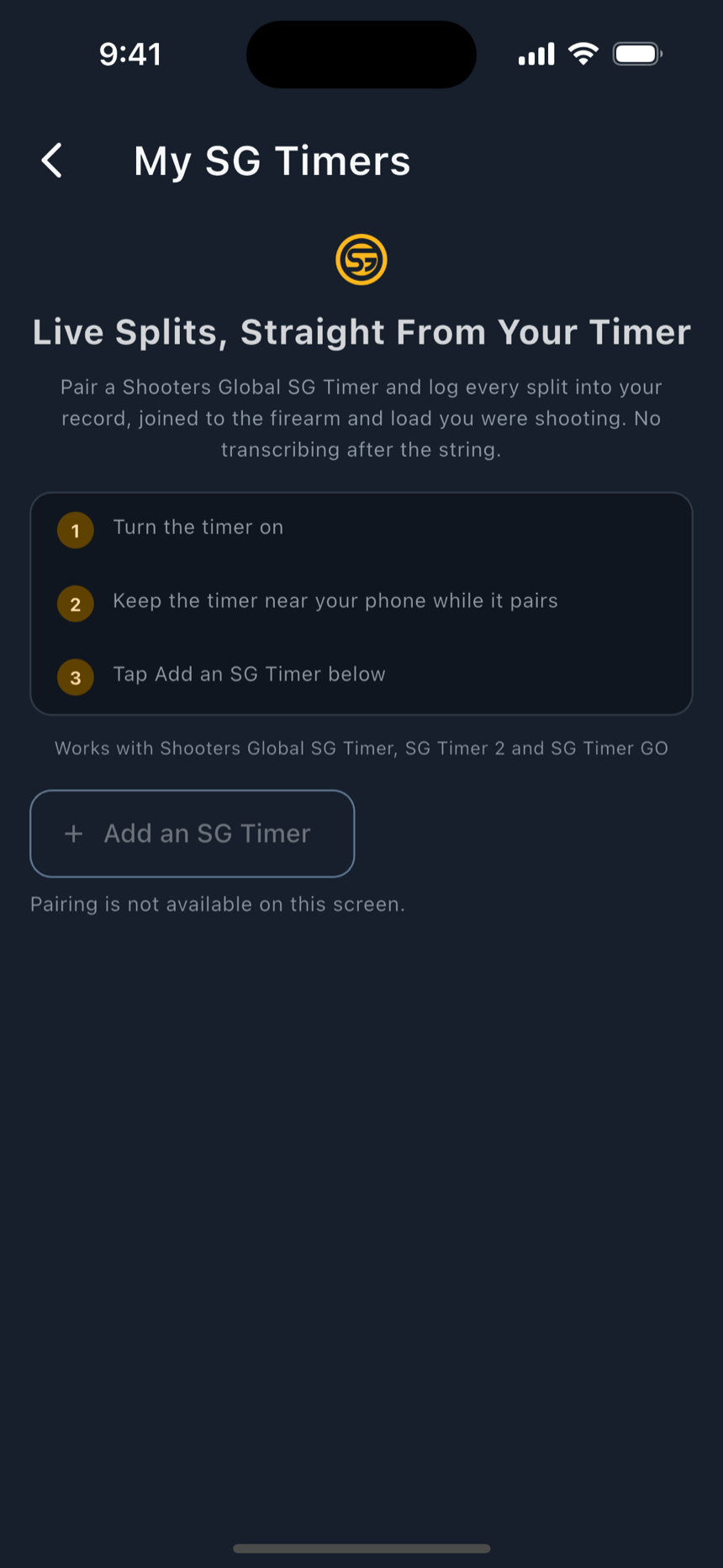My SG Timers.