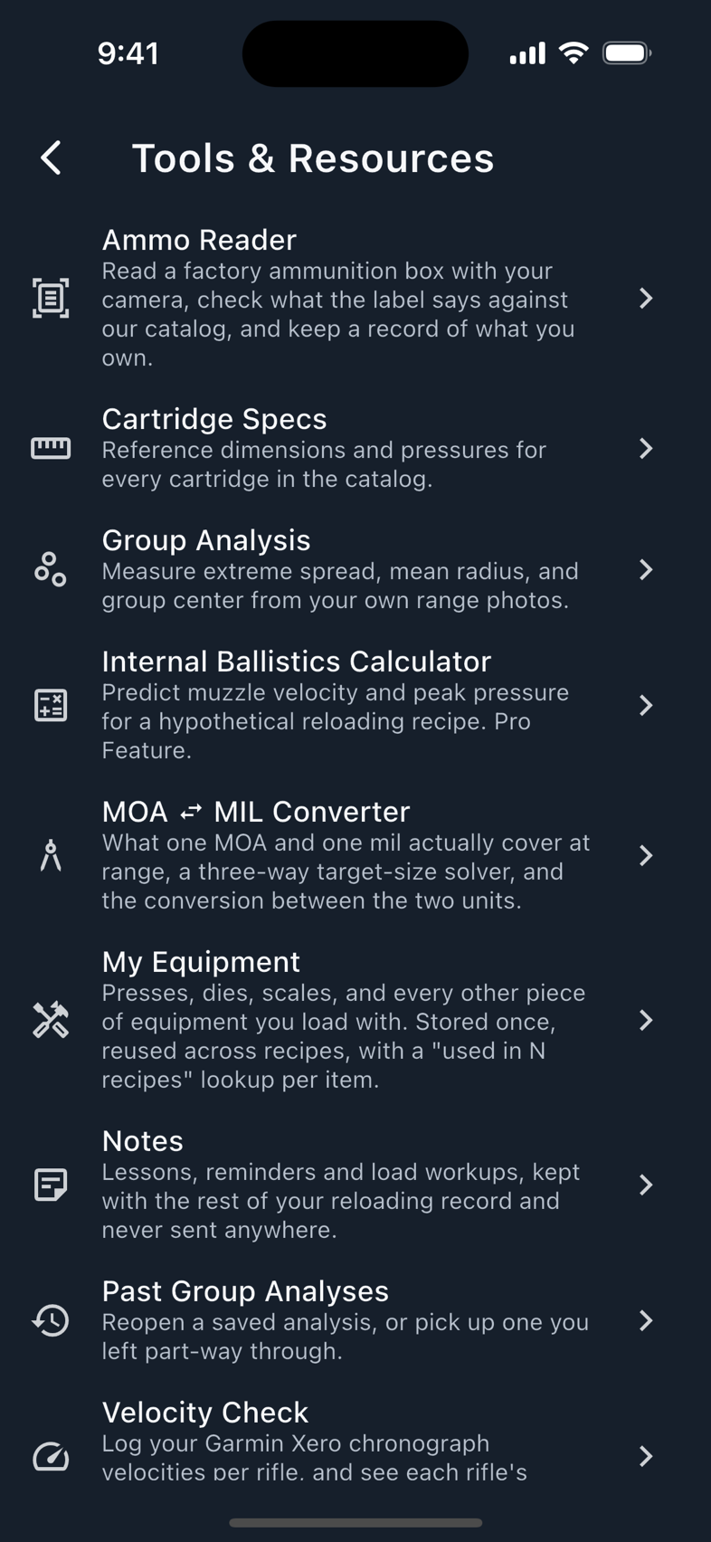 Tools & Resources, and the Bench hub it deliberately does not duplicate.