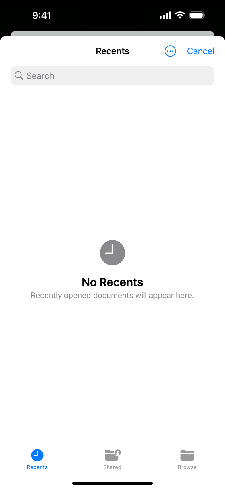 The import landing, and the file picker behind Choose a File.